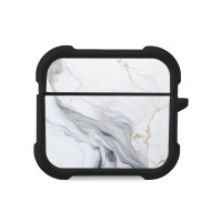 Θήκη Σιλικόνης Sonique Marble Series για AirPods 3 Λευκό 02
