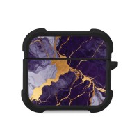 Θήκη Σιλικόνης Sonique Marble Series για AirPods 3 Μωβ