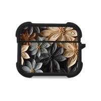 Θήκη Σιλικόνης Sonique 3D Flower Series για AirPods Pro / Pro 2 Γκρι