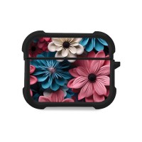 Θήκη Σιλικόνης Sonique 3D Flower Series για AirPods Pro / Pro 2 Ροζ 01