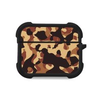 Θήκη Σιλικόνης Sonique Camouflage Army Series για AirPods Pro / Pro 2 Καφέ 01