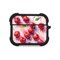 Θήκη Σιλικόνης Sonique Fruit Series για AirPods Pro / Pro 2 Κεράσι