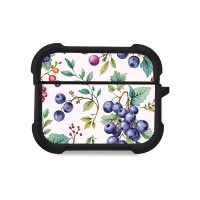 Θήκη Σιλικόνης Sonique Fruit Series για AirPods Pro / Pro 2 Μύρτιλο