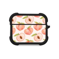 Θήκη Σιλικόνης Sonique Fruit Series για AirPods Pro / Pro 2 Ροδάκινο