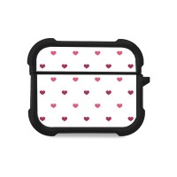 Θήκη Σιλικόνης Sonique Heart Series για AirPods Pro / Pro 2 Λευκό 01