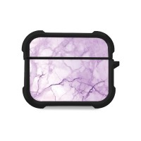Θήκη Σιλικόνης Sonique Marble Series για AirPods Pro / Pro 2 Βιολετί