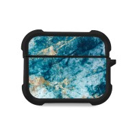 Θήκη Σιλικόνης Sonique Marble Series για AirPods Pro / Pro 2 Μπλε