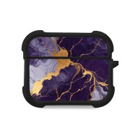 Θήκη Σιλικόνης Sonique Marble Series για AirPods Pro / Pro 2 Μωβ