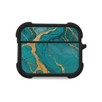Θήκη Σιλικόνης Sonique Marble Series για AirPods Pro / Pro 2 Πράσινο
