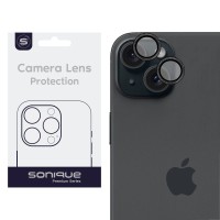 Camera Protection Sonique Glitter Lens Pro Apple iPhone 15 / iPhone 15 Plus Black