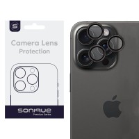 Camera Protection Sonique Glitter Lens Pro Apple iPhone 15 Pro / iPhone 15 Pro Max Black Titanium