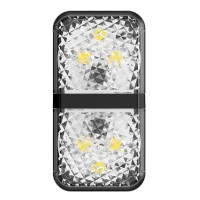 BASEUS LED Προειδοποίησης Ανοιχτής Πόρτας Αυτοκινήτου 2τμχ Μαύρο