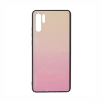 Glass Case Huawei P30 Pro Κίτρινο / Ροζ