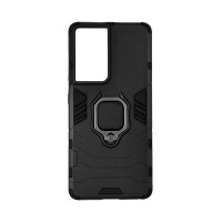 Ring Armor Kickstand magnetic car holder Samsung Galaxy S21 Ultra Μαύρο