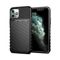 Θήκη Κινητού Thunder Case Flexible Tough Rugged Apple iPhone 11 Pro Max Μαύρο