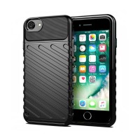 Θήκη Κινητού Thunder Case Flexible Tough Rugged Apple iPhone 7 / iPhone 8 / iPhone SE 2020 / iPhone SE 2022 Μαύρο