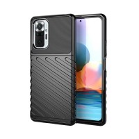Θήκη Κινητού Thunder Case Flexible Tough Rugged Xiaomi Redmi Note 10 Pro Μαύρο
