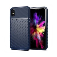 Θήκη Κινητού Thunder Case Flexible Tough Rugged Xiaomi Redmi 9A / Redmi 9AT Μπλέ