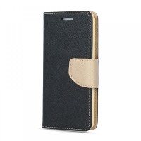 Fancy Book Xiaomi Redmi Note 10 Pro Μαύρο/Χρυσό