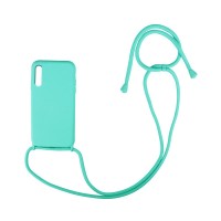Θήκη Σιλικόνης με Κορδόνι CarryHang Sonique Samsung Galaxy A70/A70s Γαλάζιο