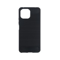Θήκη Σιλικόνης Carbon TPU Fiber Brushed Xiaomi Mi 11 Lite 4G / Mi 11 Lite 5G Μαύρο
