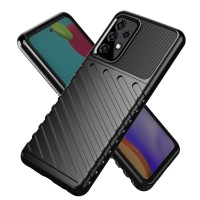 Θήκη Κινητού Thunder Case Flexible Tough Rugged Samsung Galaxy A53 5G Μαύρο