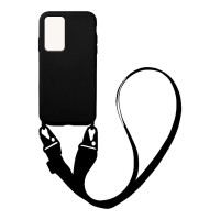 Θήκη Σιλικόνης με Strap CarryHang Sonique Xiaomi Redmi Note 11 Pro 4G/5G / Redmi Note 12 Pro 4G Μαύρο
