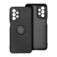 Θήκη Σιλικόνης Ring Case Samsung Galaxy A23 5G / Galaxy A23 4G Μαύρο