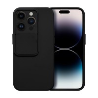 Θήκη Σιλικόνης Slide Case Apple iPhone 14 Pro Μαύρο