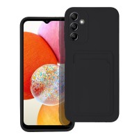 Θήκη Σιλικόνης Sonique Card Case Samsung Galaxy A14 4G / Galaxy A14 5G Μαύρο