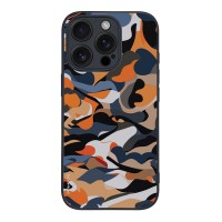 Θήκη Sonique Camouflage Army Series για Apple iPhone 16 Pro Πορτοκαλί
