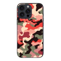 Θήκη Sonique Camouflage Army Series για Apple iPhone 16 Pro Max Κόκκινο