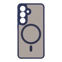 Θήκη Magnetic MagMatte Lens Sonique Samsung Galaxy S24 FE Μπλε Σκούρο