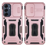 Θήκη Ring Armor CamShield Sonique για Samsung Galaxy A16 4G / Galaxy A16 5G Ροζ Χρυσό