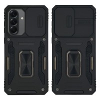 Θήκη Ring Armor CamShield Sonique για Samsung Galaxy A56 5G Μαύρο