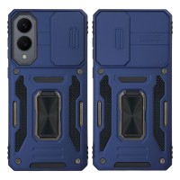 Θήκη Ring Armor CamShield Sonique για Samsung Galaxy S25 Edge Μπλέ