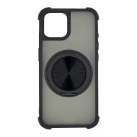 Θήκη Magnetic MagMatte Ring Sonique Apple iPhone 15 Μαύρο