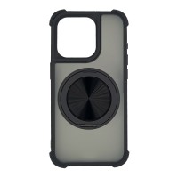 Θήκη Magnetic MagMatte Ring Sonique Apple iPhone 15 Pro Μαύρο