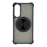 Θήκη Magnetic MagMatte Ring Sonique Samsung Galaxy S25 Edge Μαύρο