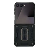 Θήκη Ring Armor CamShield Sonique για Samsung Galaxy Z Flip 7 Μαύρο