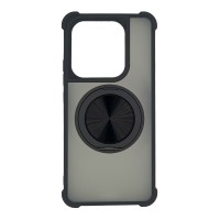 Θήκη Magnetic MagMatte Ring Sonique Xiaomi Redmi Note 14 5G Μαύρο