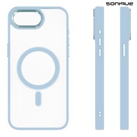 Θήκη Magnetic MagMetal Sonique Apple iPhone 16e / iPhone 17e Γαλάζιο