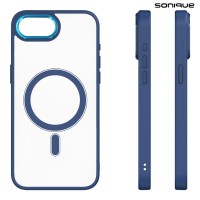 Θήκη Magnetic MagMetal Sonique Apple iPhone 16e / iPhone 17e Μπλέ