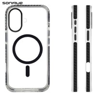 Θήκη Magnetic MagHard Pro Sonique Apple iPhone 16 Plus Μαύρο