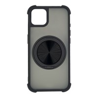 Θήκη Magnetic MagMatte Ring Sonique Apple iPhone 15 Plus Μαύρο