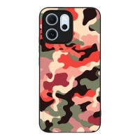 Θήκη Sonique Camouflage Army Series για Oppo Reno14 F 5G / Oppo Reno14 FS 5G Κόκκινο