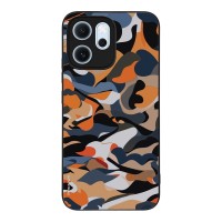 Θήκη Sonique Camouflage Army Series για Oppo Reno14 F 5G / Oppo Reno14 FS 5G Πορτοκαλί