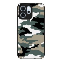 Θήκη Sonique Camouflage Army Series για Oppo Reno14 F 5G / Oppo Reno14 FS 5G Χακί