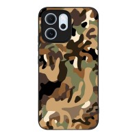Θήκη Sonique Camouflage Army Series για Oppo Reno14 F 5G / Oppo Reno14 FS 5G Καφέ