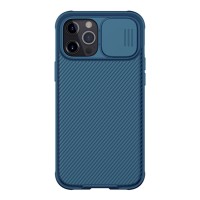 Θήκη Πλαστική Nillkin Camshield Pro Apple iPhone 12 Pro Max Μπλέ